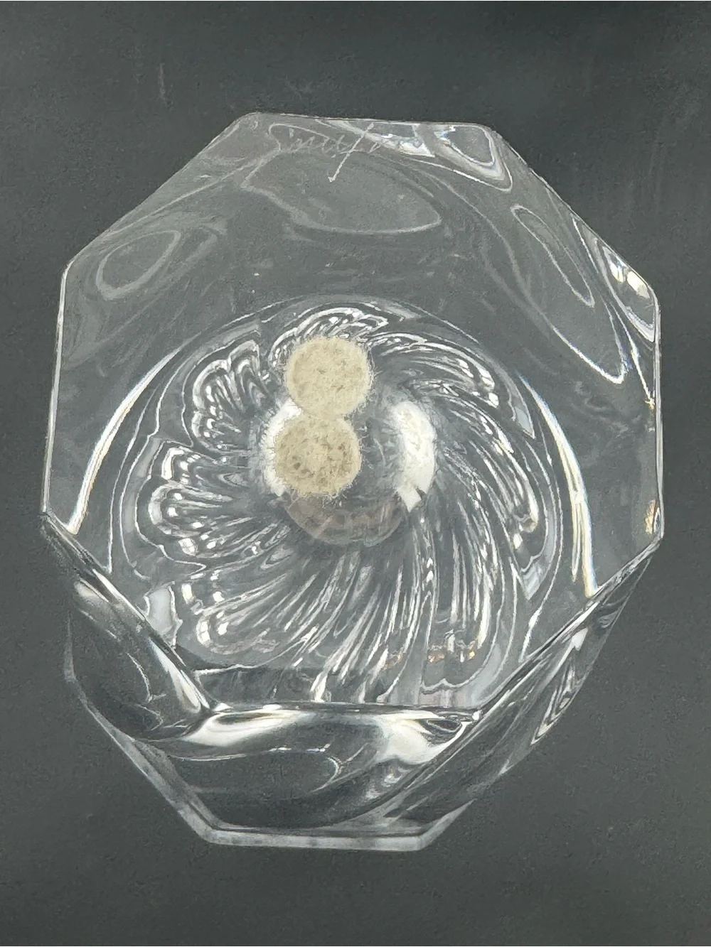 Orrefors Heavy Swirled Crystal Vase